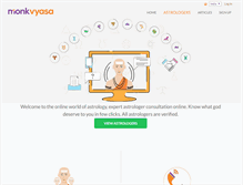 Tablet Screenshot of monkvyasa.com
